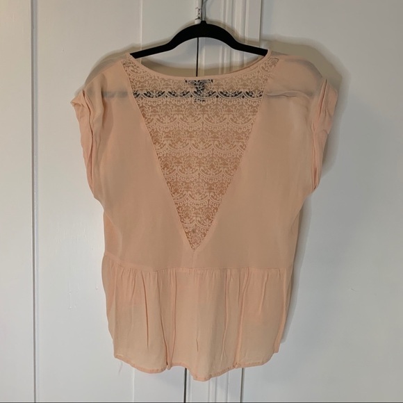 Lace Back Blouse - Picture 2 of 3